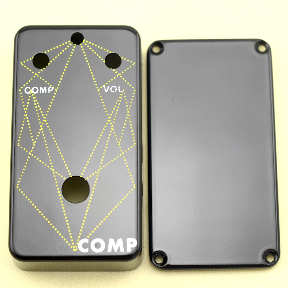 LANDTONE DIY Compressor Guitar Pedal Kit – 1590B Aluminum Enclosure