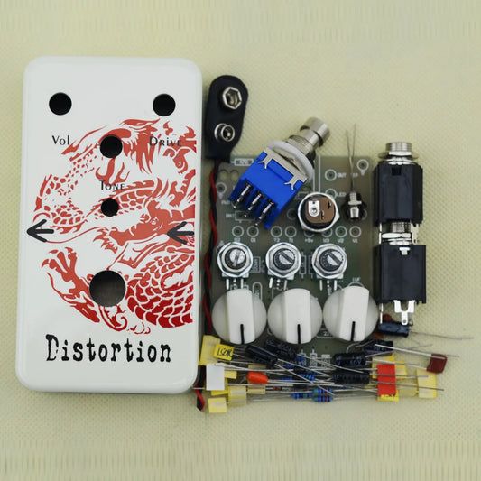 DIY Distortion Pedal Kit – DS-2 “Dragon Box” with 1590B Enclosure