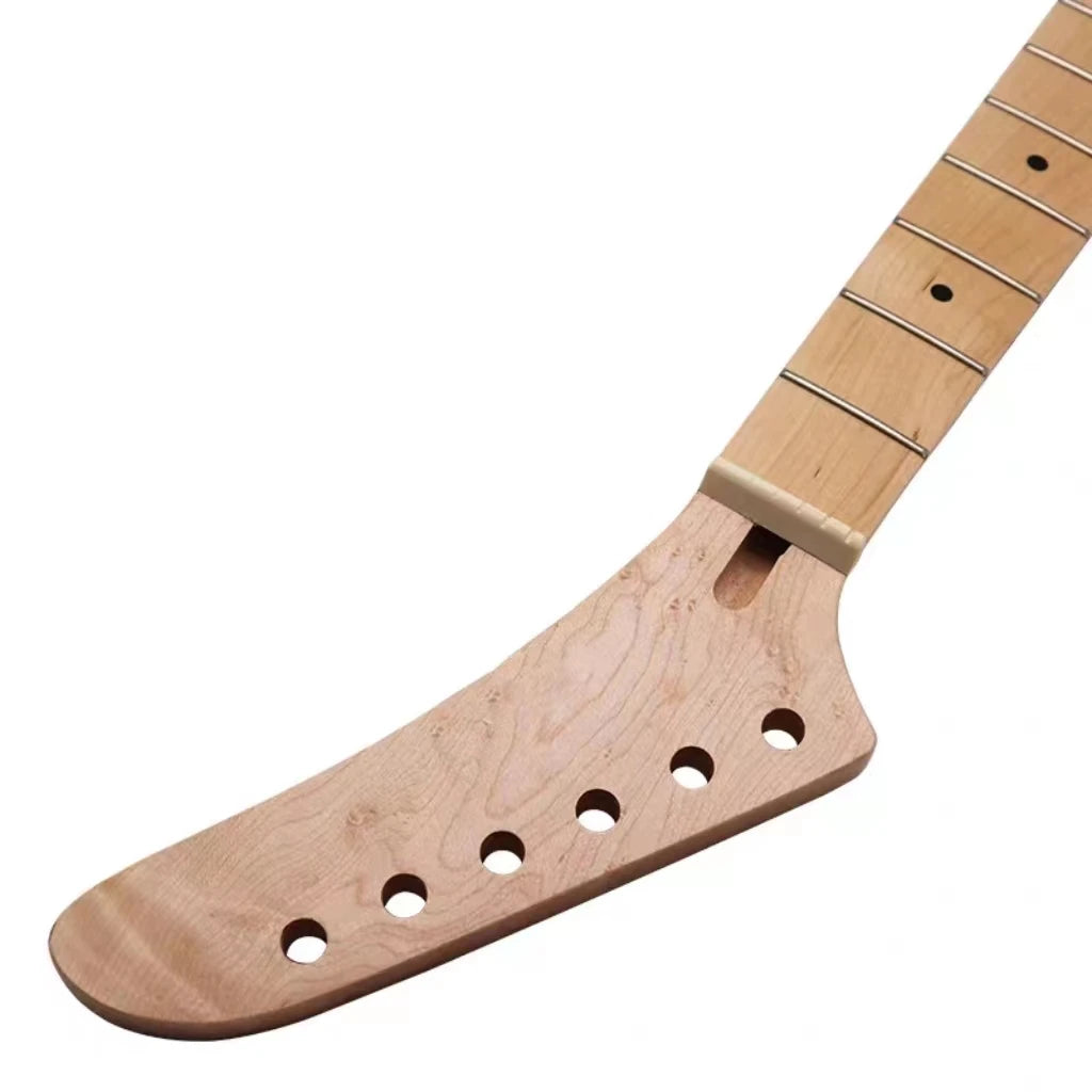 High Quality Electric Matte Guitar, 6 Strings, 22 Grade, DIY Instrument Accessories, Plus Maple Banana Neck, T-Handle