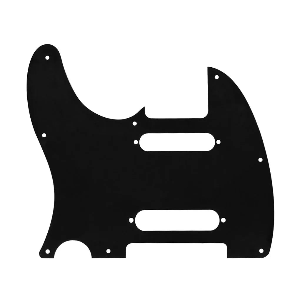 FLEOR Single 8-Hole Electric Guitar Pickguard Scratch Plate with Screws Fits Nashville TL-Style Guitar Available in 4 Colors