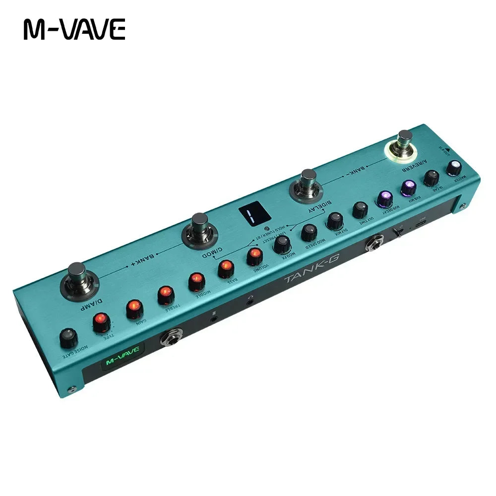 M-VAVE Tank-G Guitar Effect Pedal Rechargeable