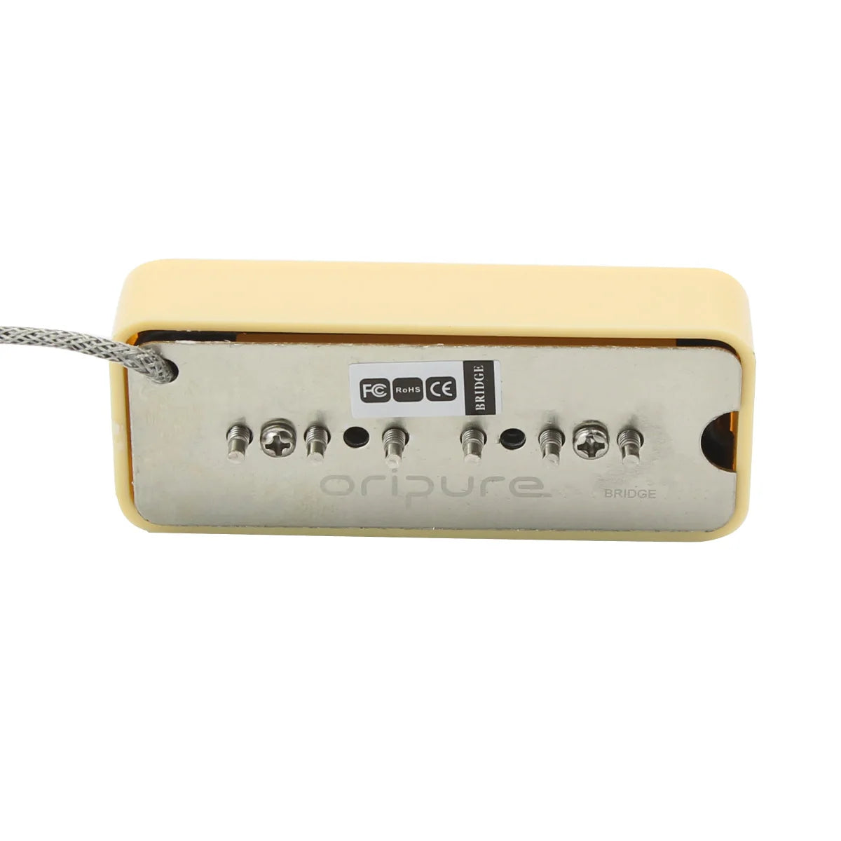 Oripure P90 Alnico 5 Guitar Single Coil Bridge Pickup for LP Guitar Parts