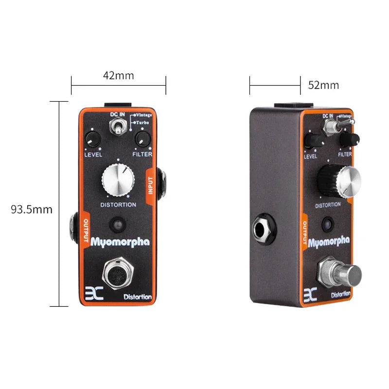 Eno Myomorpha Rat Elektrische Gitaar Effect Pedaal Distortion Vintage Turbo Modi Pedaal True Bypass Effecten Tc13 Gitaar Accessoires