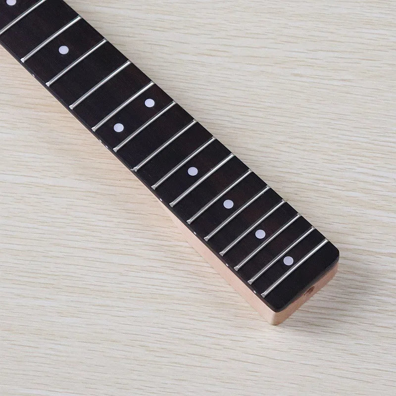 TL Canadian Maple Rosewood Matte 22 Frets with Peach Tube Beef Bone Pillow Neck DIY Guitar Accessories