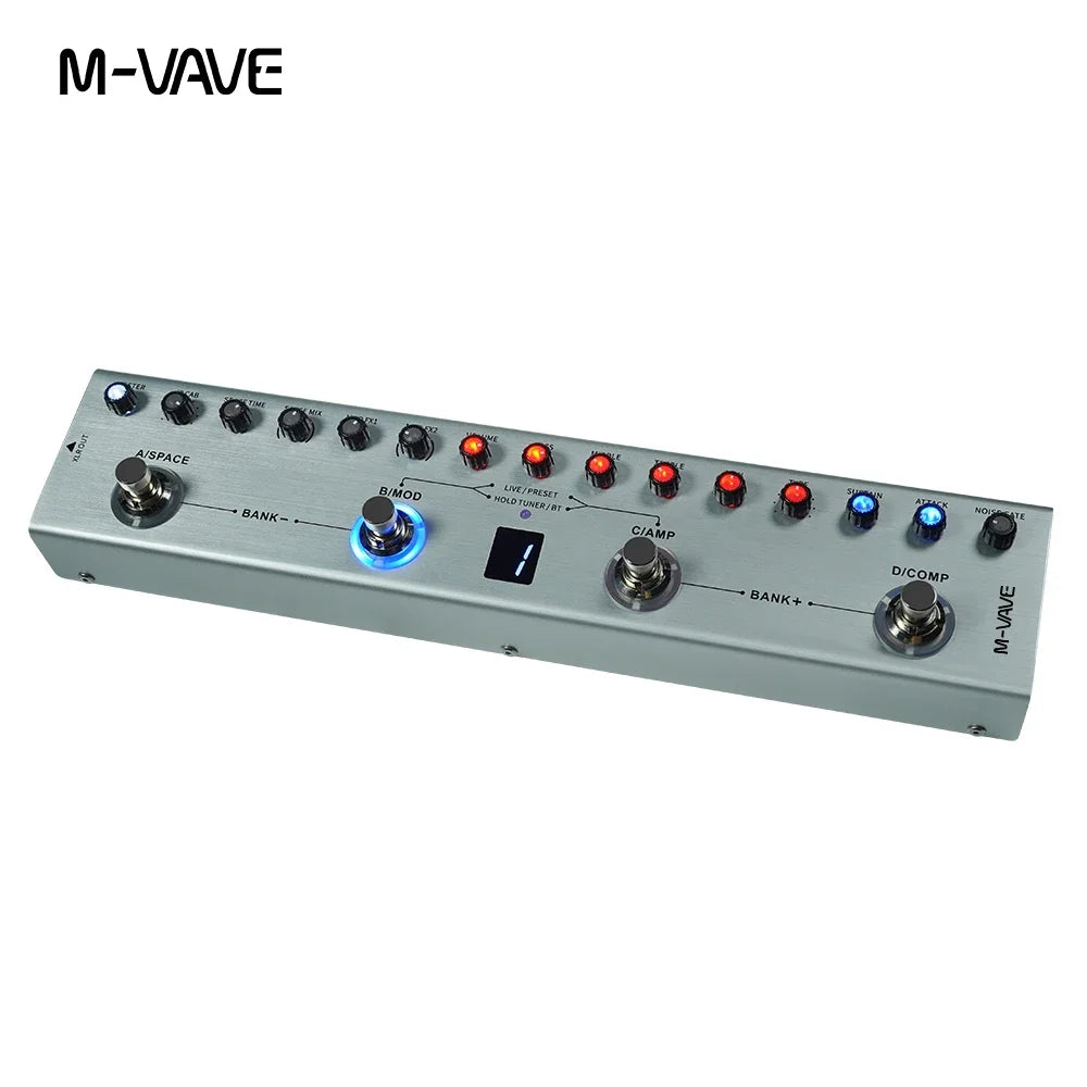 M-VAVE Tank-B Multi-Effects Bass Effect