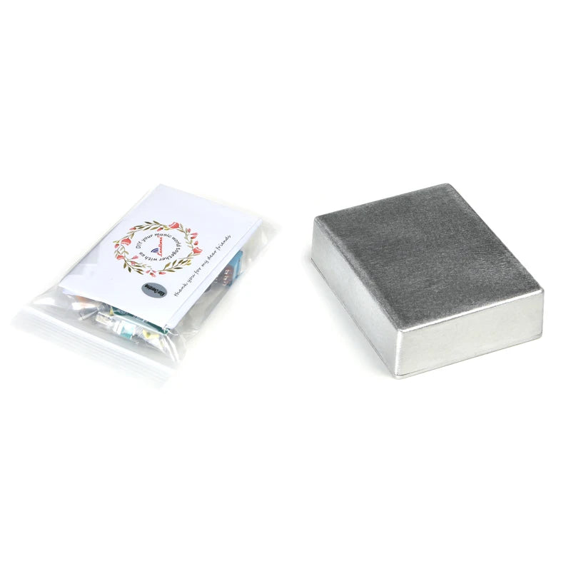 Landtone Diy Klon Centaur Overdrive Gitaarpedaal Alle Kits Met 1590bb Aluminium Behuizing Box G01 Gratis Verzending
