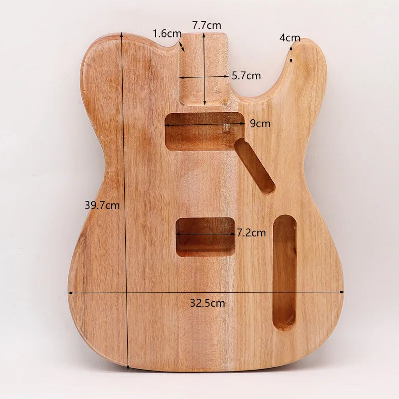 TL Style Electric Guitar Body – Okoume Wood