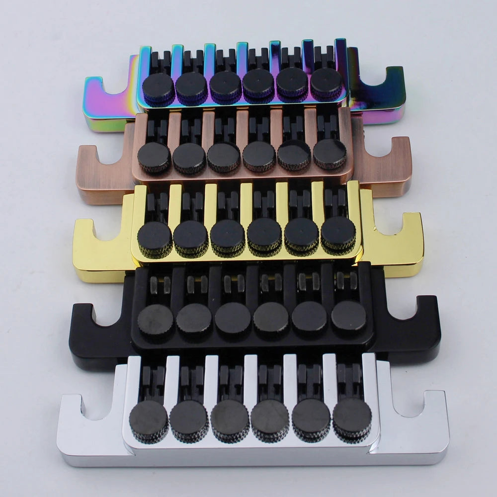 Vintage TP6 70's Bridges Tailpiece with Studs and Inserts Replacement Compatible with LP Les Paul SG ES 6 String Electric