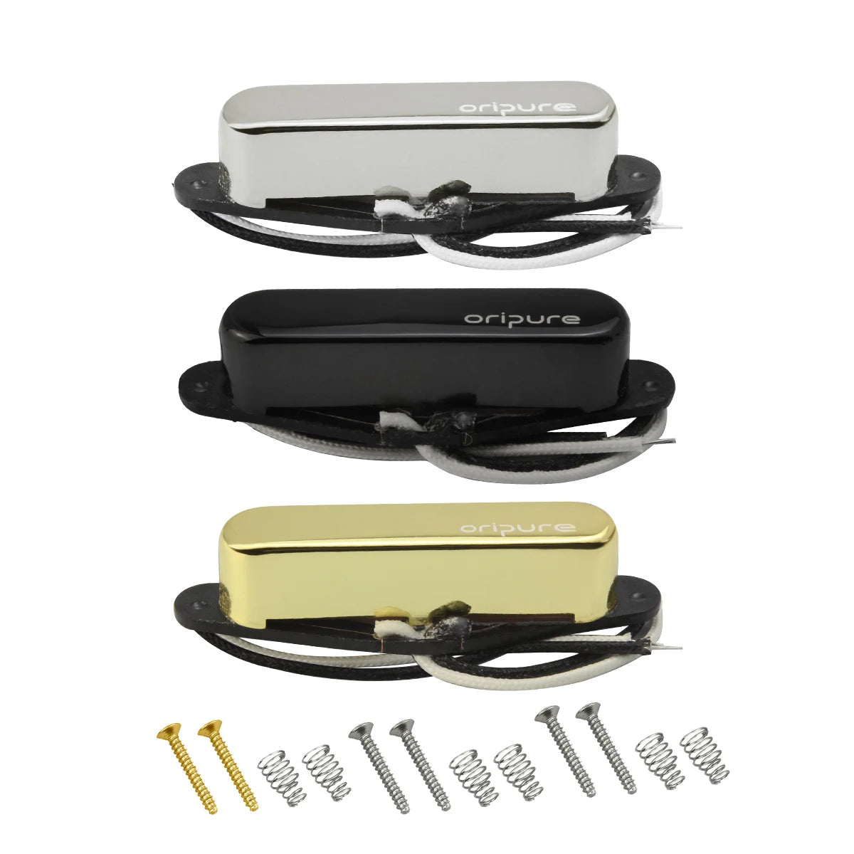 OriPure PSL5 Alnico 5 TL Guitar Neck Pickup Available in Chrome Black and Gold