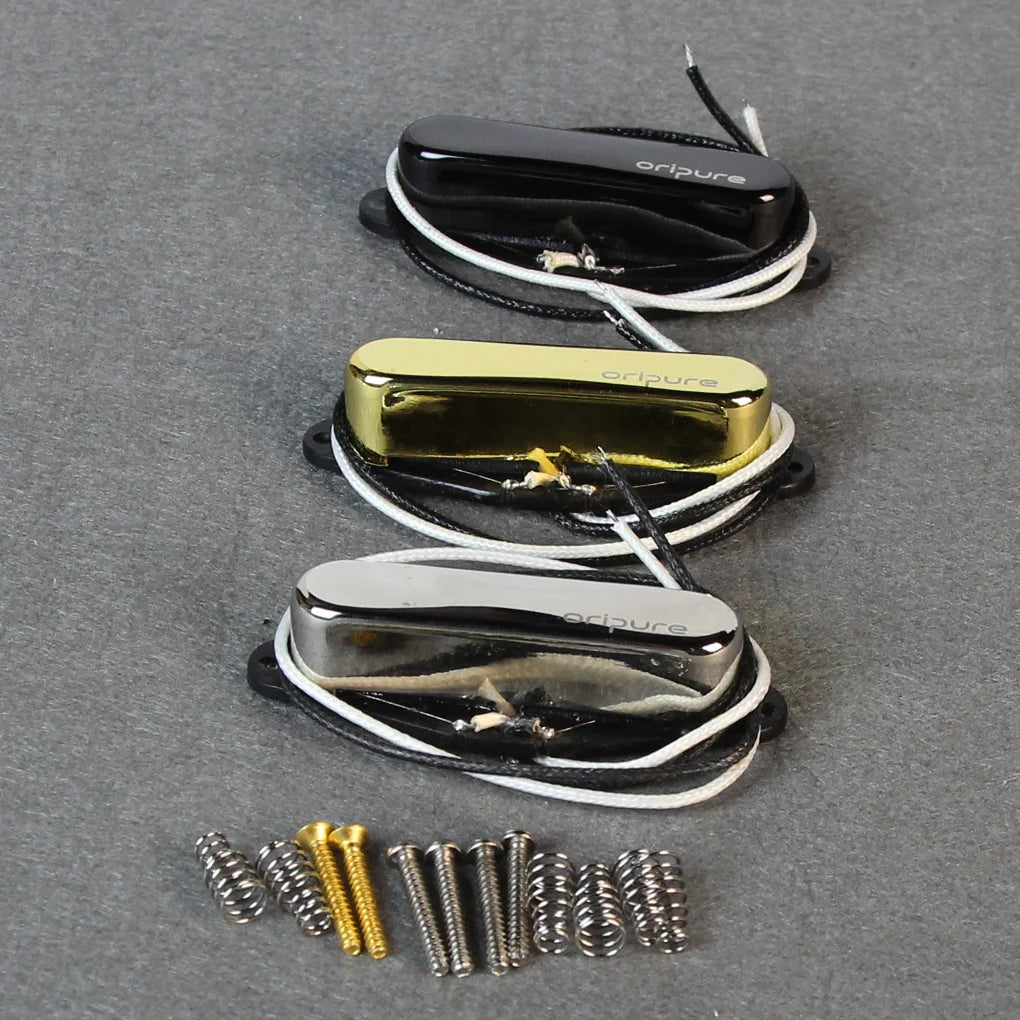 OriPure PSL5 Alnico 5 TL Guitar Neck Pickup Available in Chrome Black and Gold
