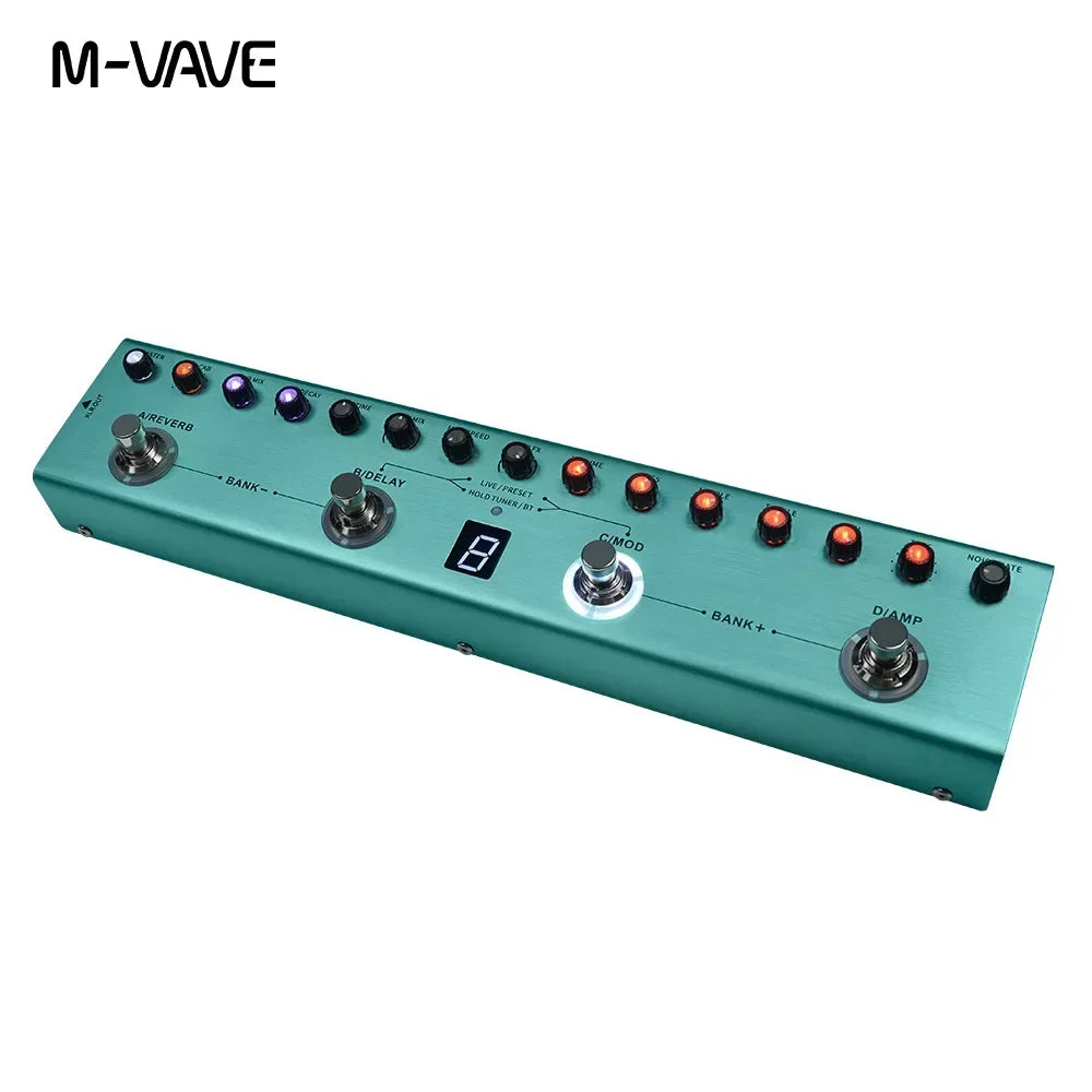 M-VAVE Tank-G Guitar Effect Pedal Rechargeable