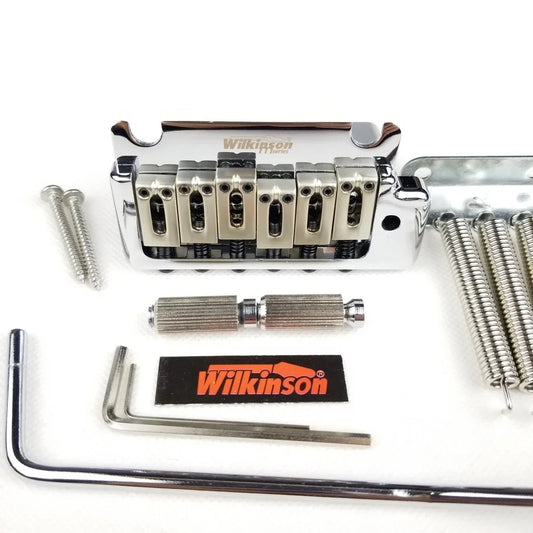 Wilkinson WOV08 – 2-Point Tremolo Bridge (Chrome)