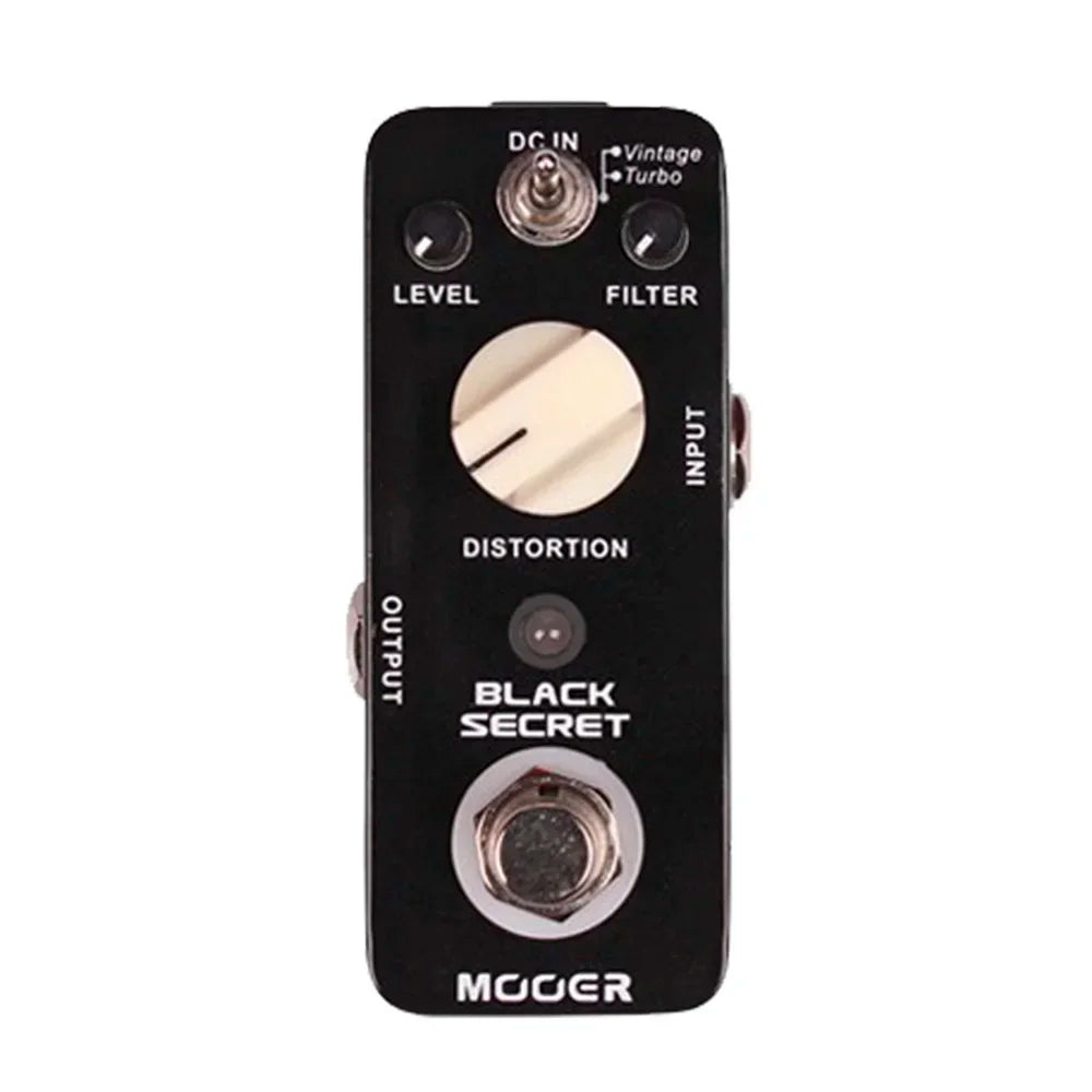 MOOER Black Secret Distortion Effect