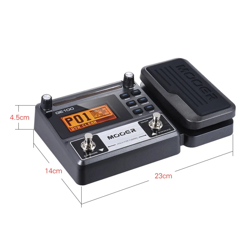 MOOER GE100 Multi-Effects Guitar Processor