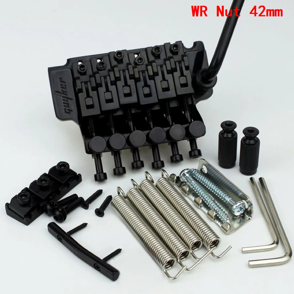 1 Set GUYKER 6 String Tremolo Bridge Double Locking System Bridge