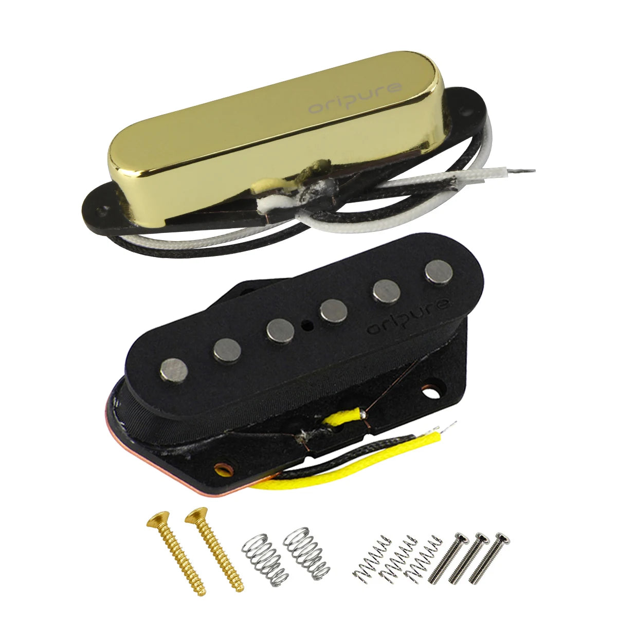Oripure 2-Piece Alnico 5 TL Pickup Set Neck and Bridge Electric Guitar Pickups