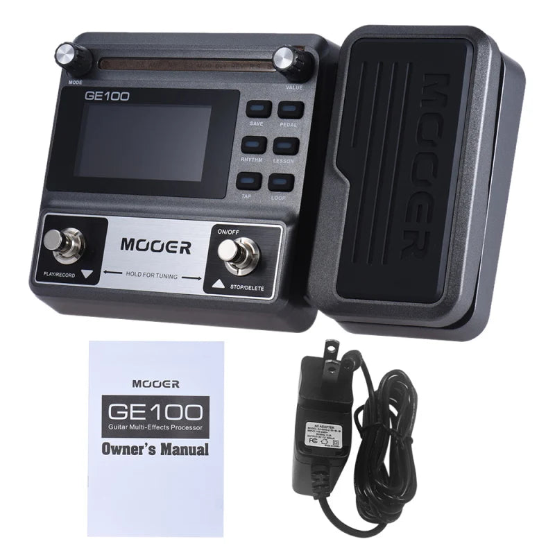 MOOER GE100 Multi-Effects Guitar Processor
