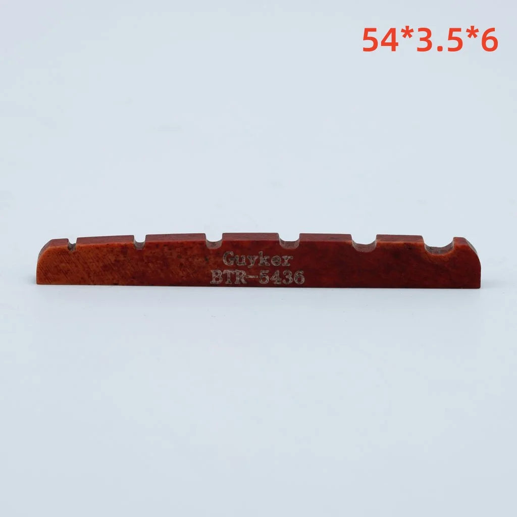 Guyker Bass Guitar Bone Nut , Cow Bone Tops, folk pillows, Base Pillow, A Variety of Series
