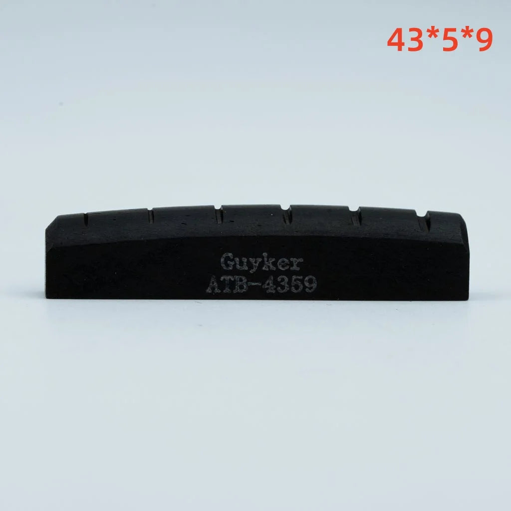 Guyker Bone Nut For Acoustic Guitar BLACK