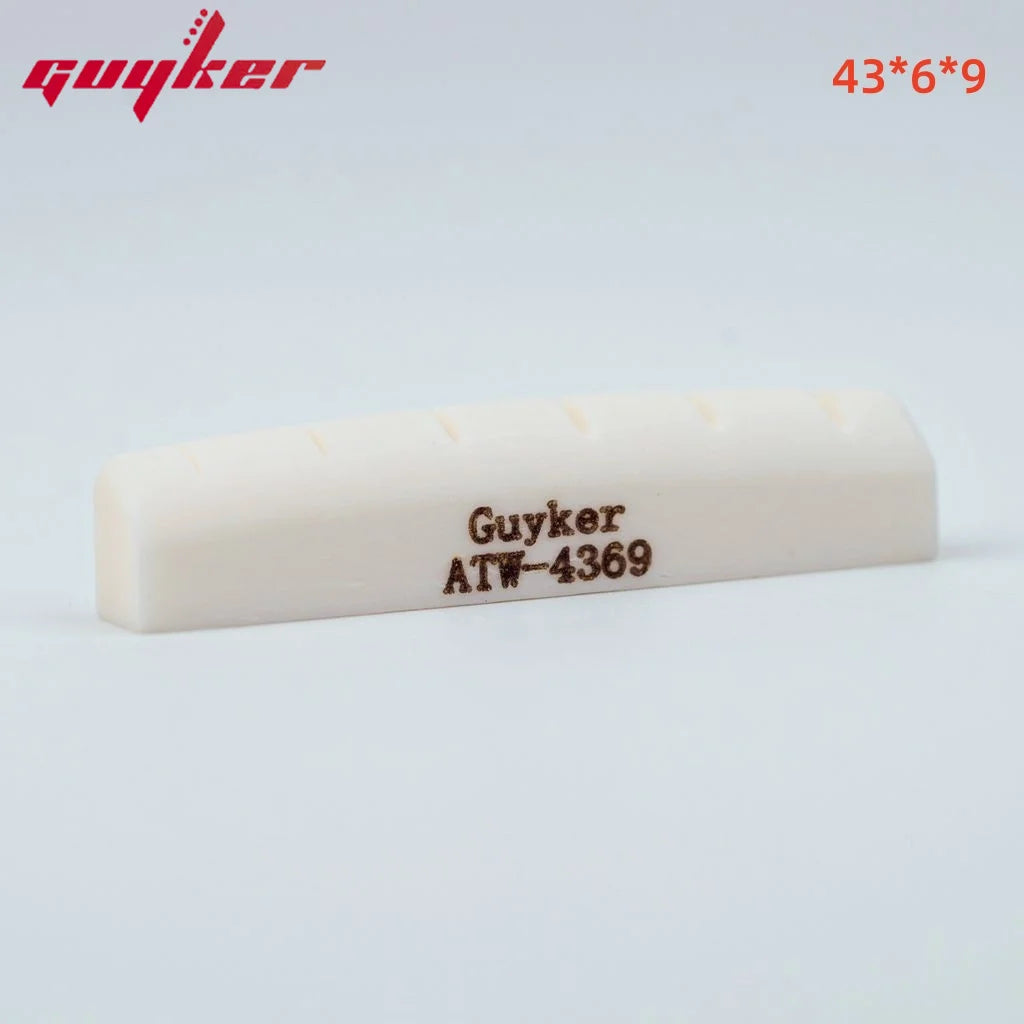 1 PCS Guyker Bone Nut For Acoustic Guitar