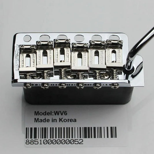 Korea ST Guitar Wilkinson WV6 Tremolo Bridge + Bent Steel Saddles