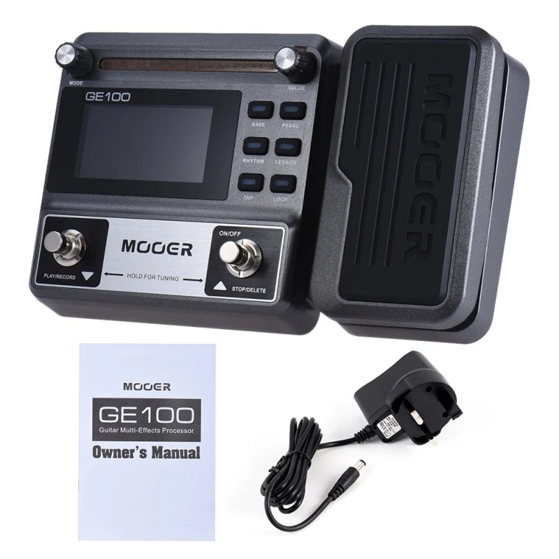 MOOER GE100 Multi-Effects Guitar Processor