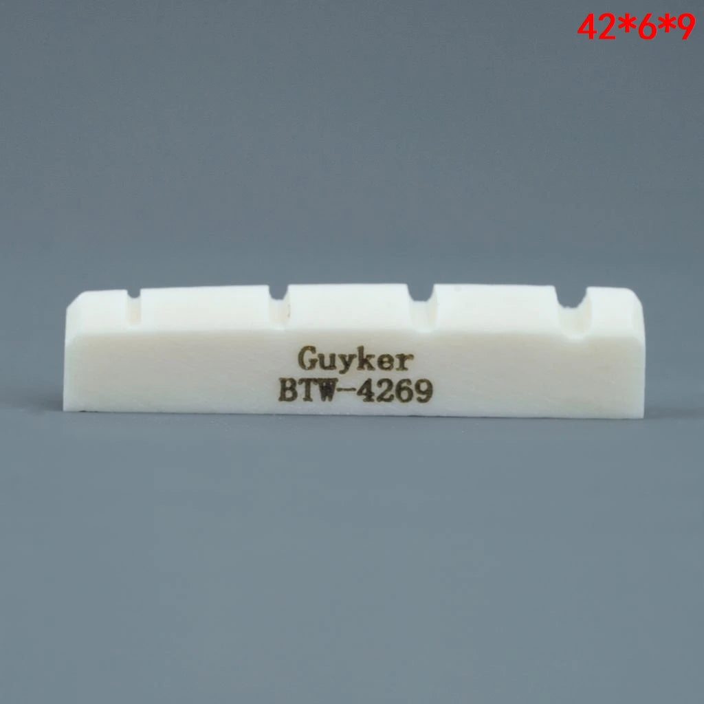 Guyker Bass Guitar Bone Nut , Cow Bone Tops, folk pillows, Base Pillow, A Variety of Series