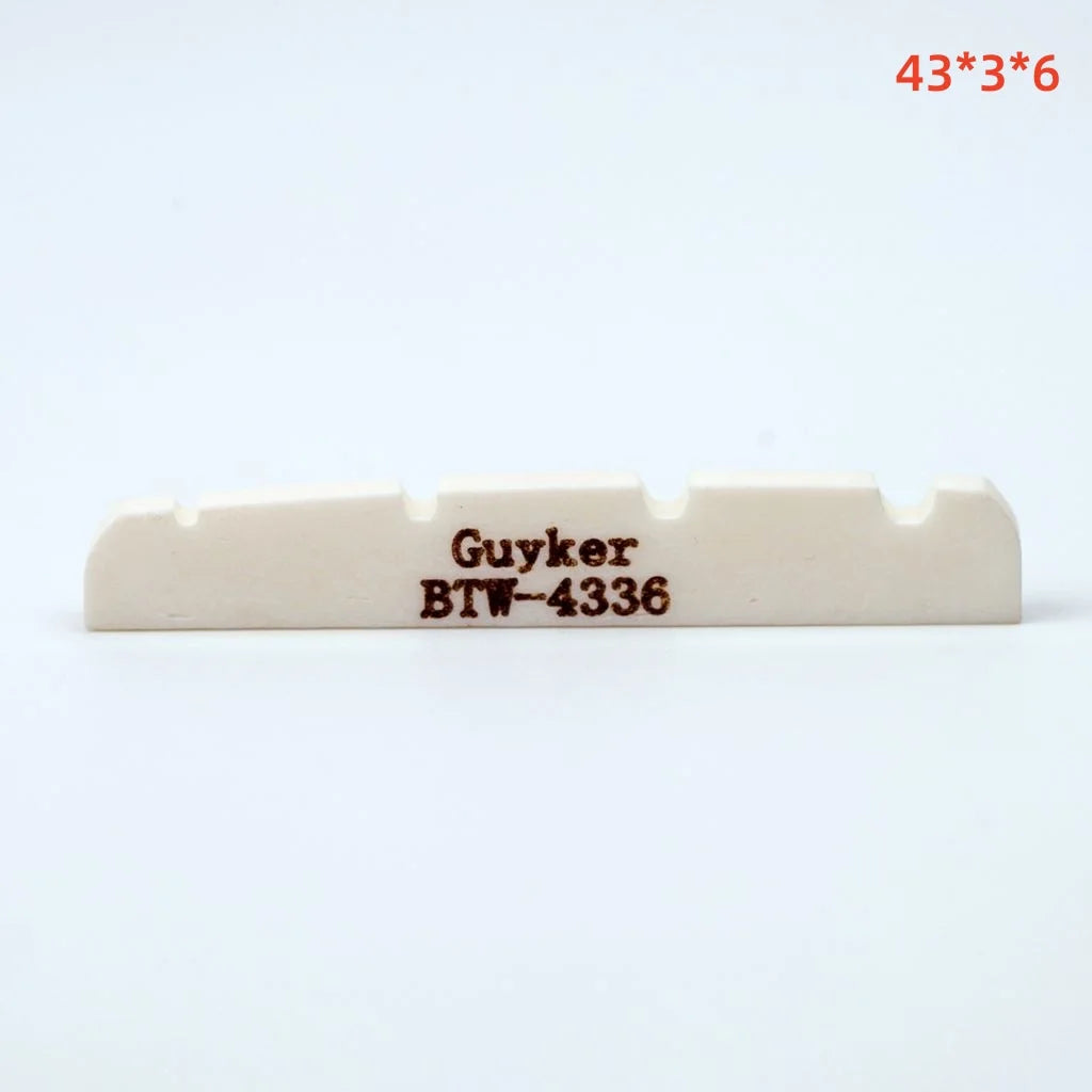 Guyker Bass Guitar Bone Nut , Cow Bone Tops, folk pillows, Base Pillow, A Variety of Series
