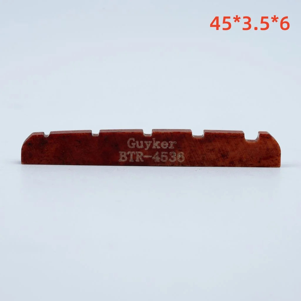 Guyker Bass Guitar Bone Nut , Cow Bone Tops, folk pillows, Base Pillow, A Variety of Series
