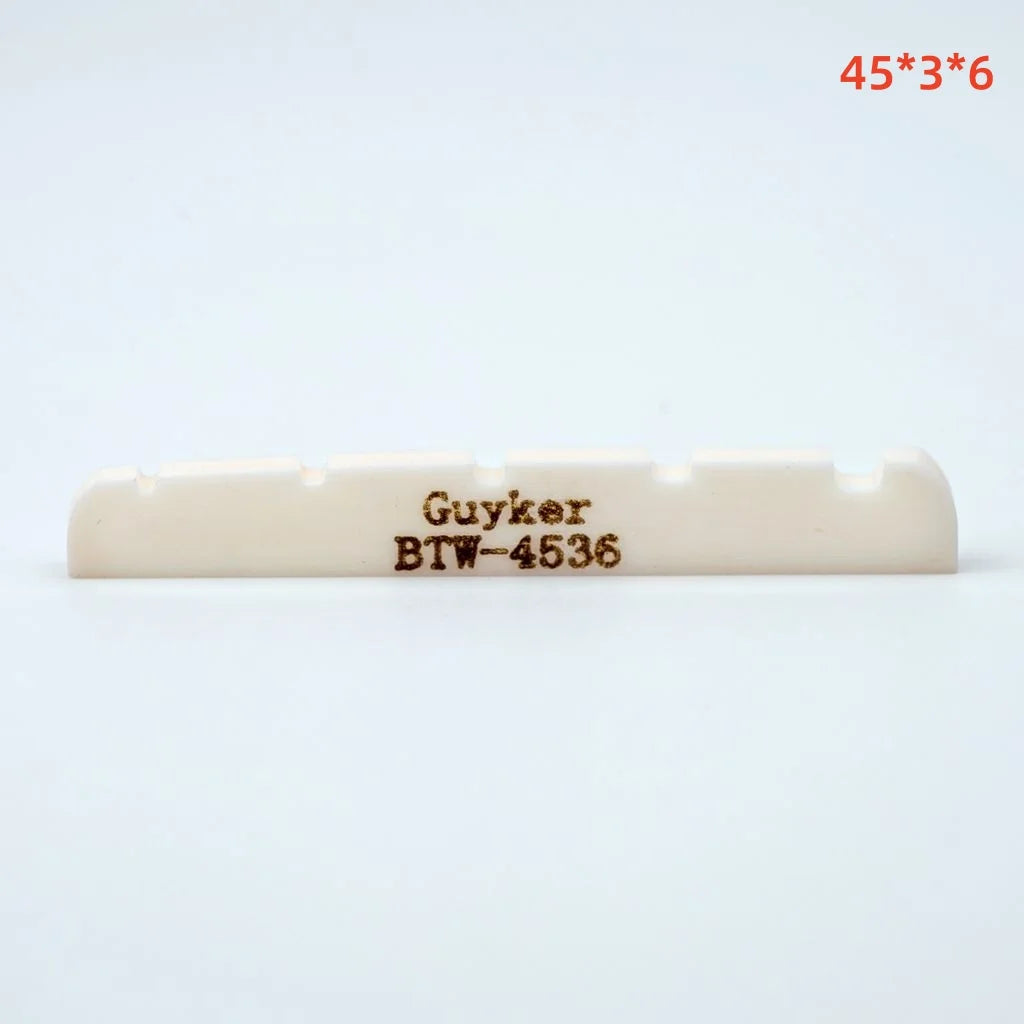 Guyker Bass Guitar Bone Nut , Cow Bone Tops, folk pillows, Base Pillow, A Variety of Series