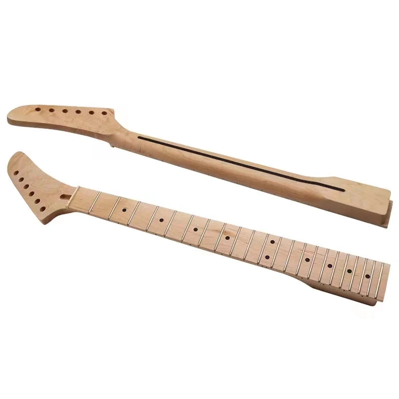 High Quality Electric Matte Guitar, 6 Strings, 22 Grade, DIY Instrument Accessories, Plus Maple Banana Neck, T-Handle