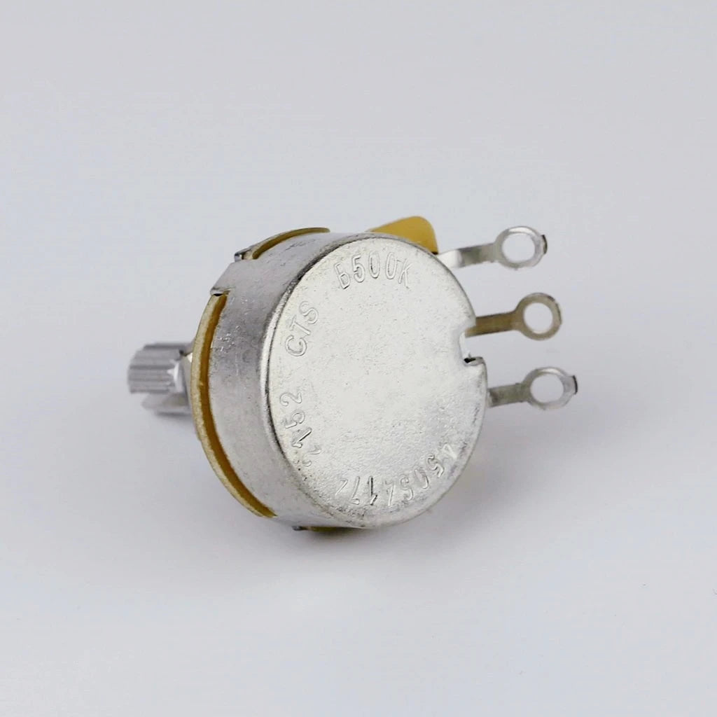 1Pcs CTS 450S Guitar series B500K Metal Knurled Shaft Audio Potentiometers/Pots