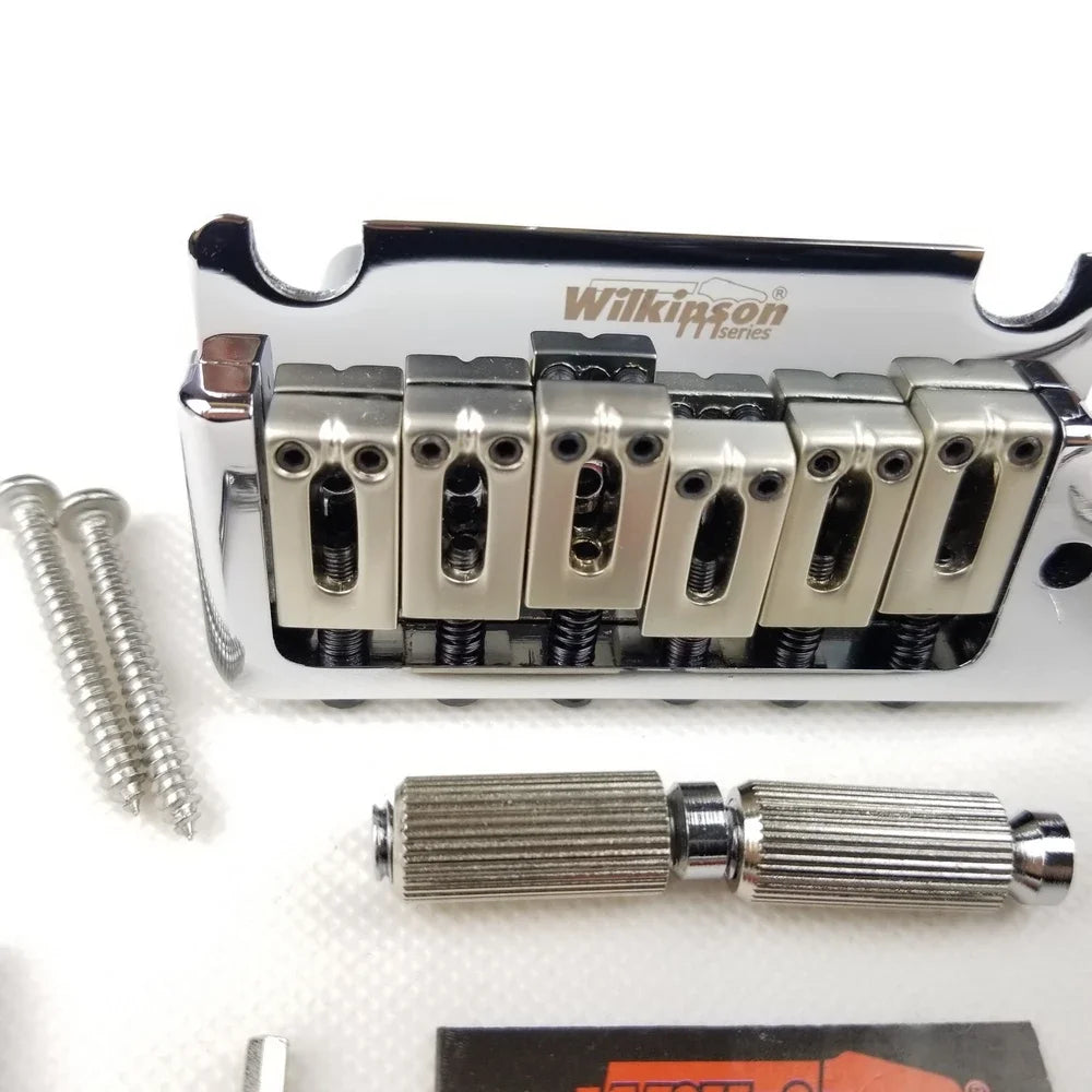 Wilkinson WOV08 – 2-Point Tremolo Bridge (Chrome)