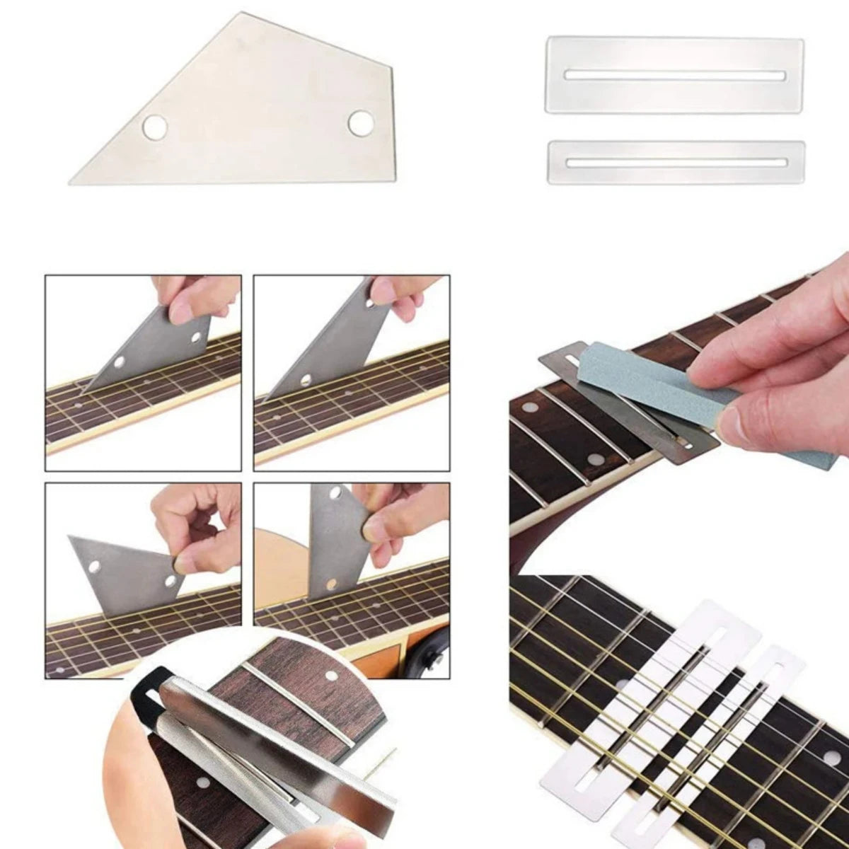 Miwayer 25/45/72 Guitar Repairing Tools Kit Setup Kit with Carry Bag