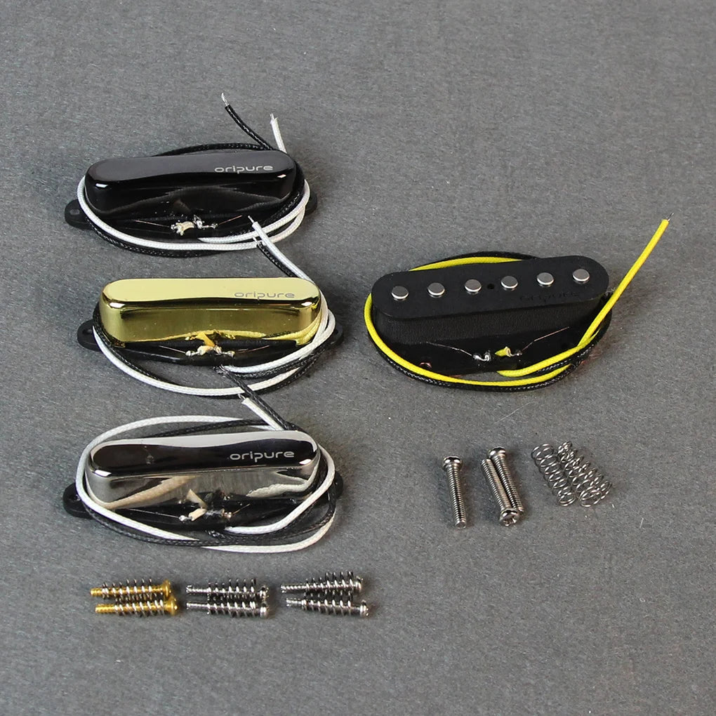 Oripure 2-Piece Alnico 5 TL Pickup Set Neck and Bridge Electric Guitar Pickups