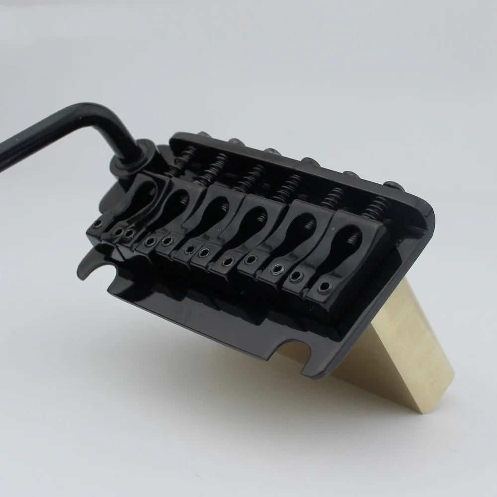 Guyker Non-locking 2 Point String Spacing 10.8MM Guitar Bridge With Tremolo System Saddle And Brass Block