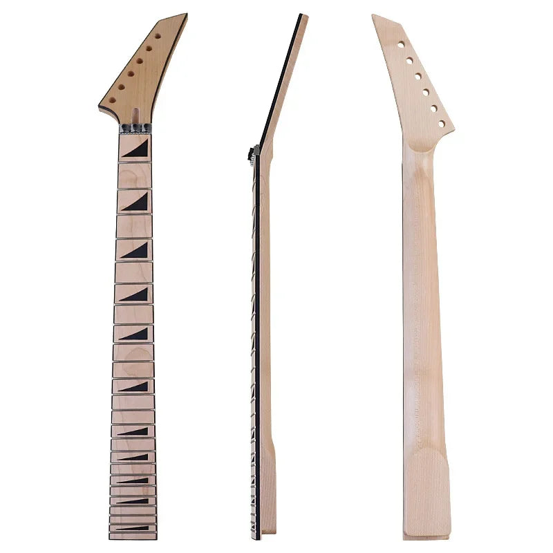 24 Fret Electric Guitar Neck – Canadian Maple, Jumbo Frets, DIY Professional, 5.7cm Heel Width