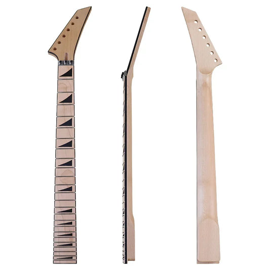 24 Fret Electric Guitar Neck – Canadian Maple, Jumbo Frets, DIY Professional, 5.7cm Heel Width