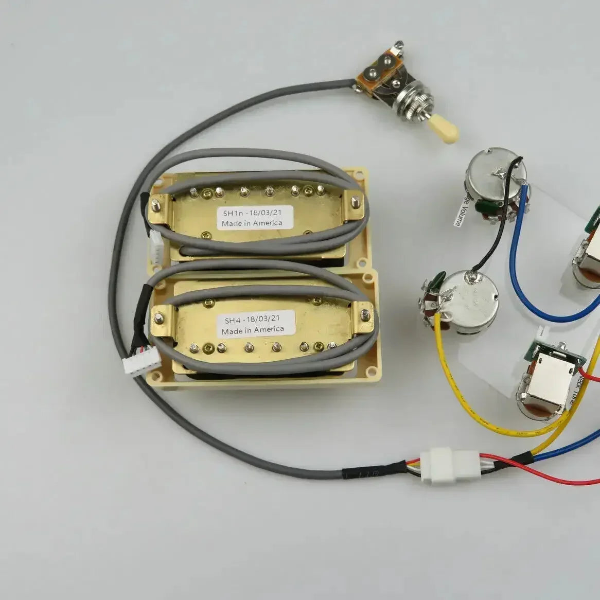 Coil Split Humbucker Pickups 4 Dirigent 2V 2T 5-Way Push Pull Splitsen Spoel Gitaar Pickups Accessoires