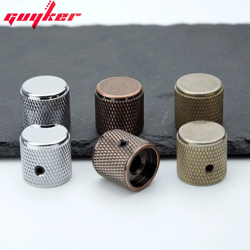 Guyker Copper Dome Speed Tone Volume Switch Knob Replacement for Precision Bass or Electric Guitar CKB031