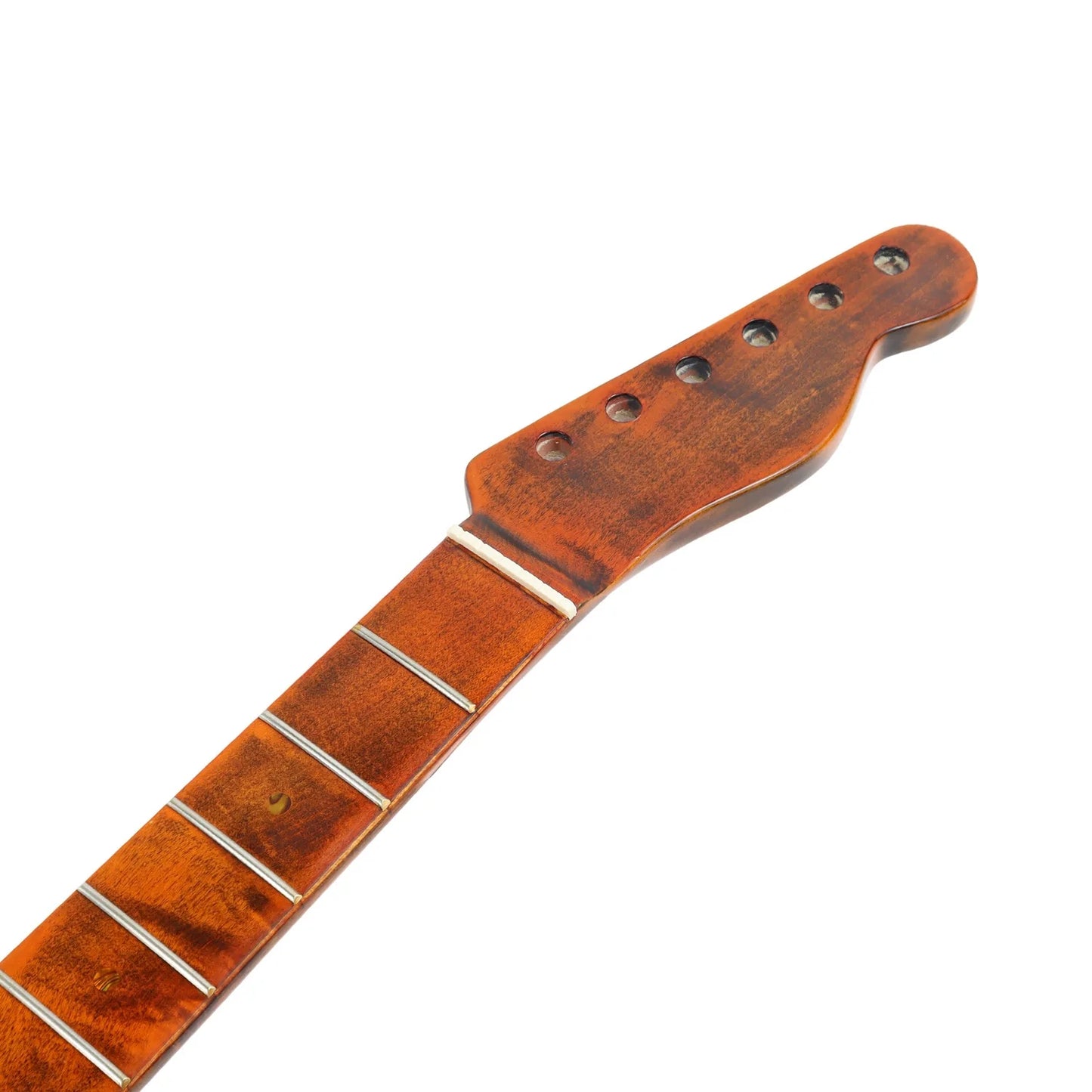 Shining Electric Guitar Neck with Back Center Line, Canadian Maple Handle, 21 Grade, TL Tele