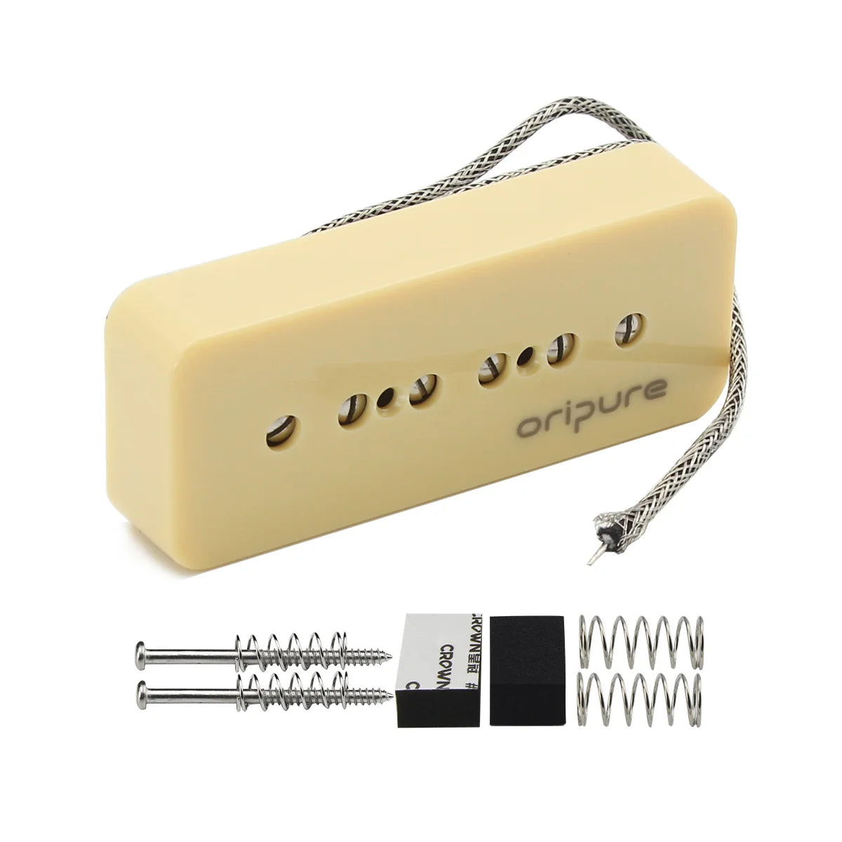 Oripure P90 Alnico 5 Guitar Single Coil Bridge Pickup for LP Guitar Parts