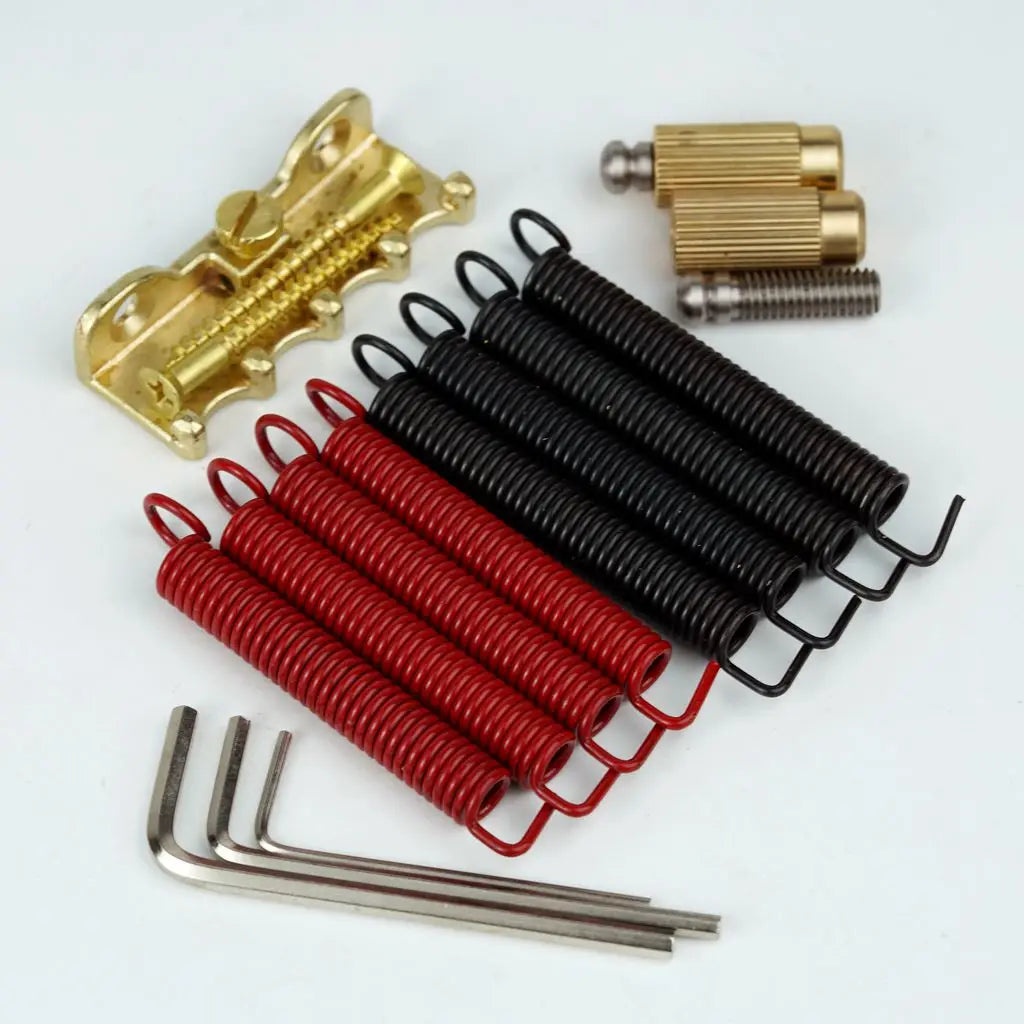 Guyker Non-locking 2 Point Guitar Tremolo Bridge CNC Machining Double Shake 7 String Guitar Bridge