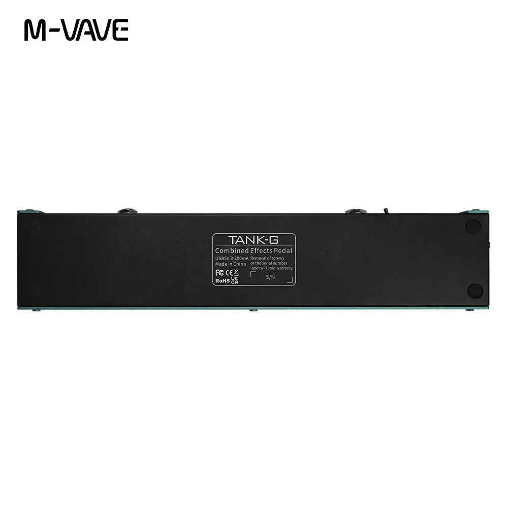 M-VAVE Tank-G Guitar Effect Pedal Rechargeable