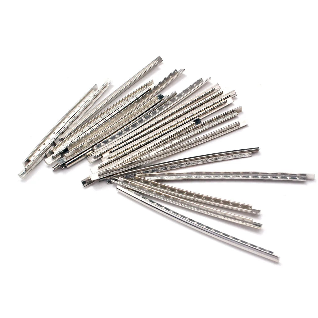 5 Sets of Fret Wire Pre cut Curved Electric Guitar Nickel Silver Luthier 2.2mm 24 wires