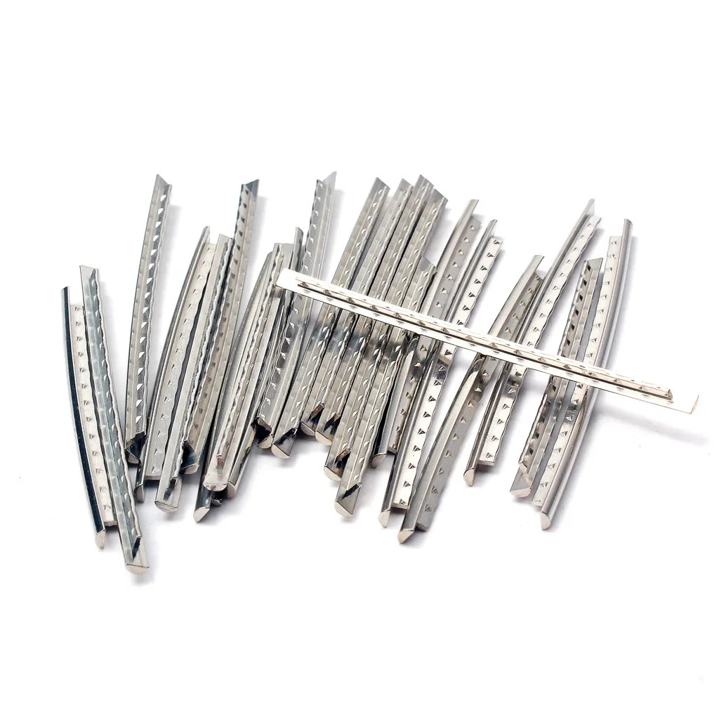 5 Sets of Fret Wire Pre cut Curved Electric Guitar Nickel Silver Luthier 2.2mm 24 wires
