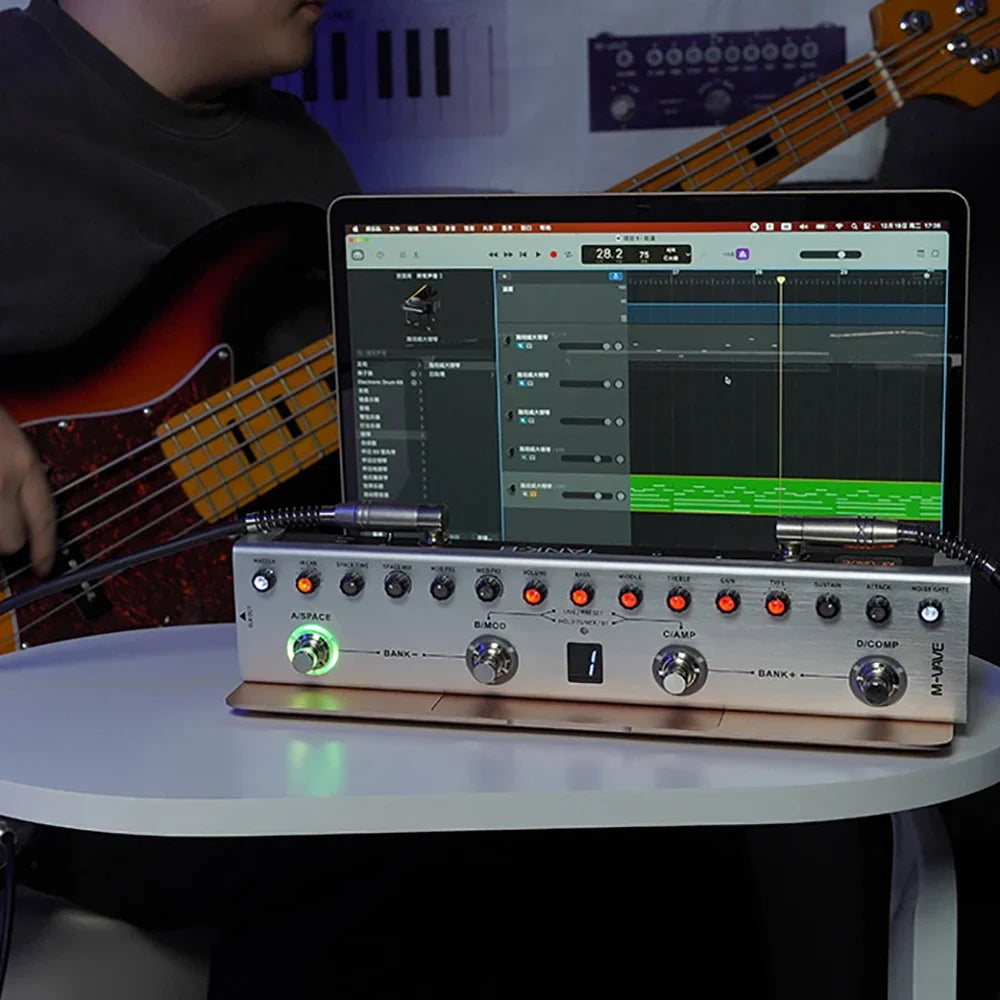 M-VAVE Tank-B Multi-Effects Bass Effect