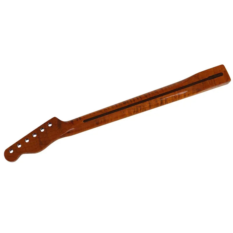 Electric guitar TL handle 21 products integrated tiger pattern baked maple bright 5.6 wide neck guitar handle
