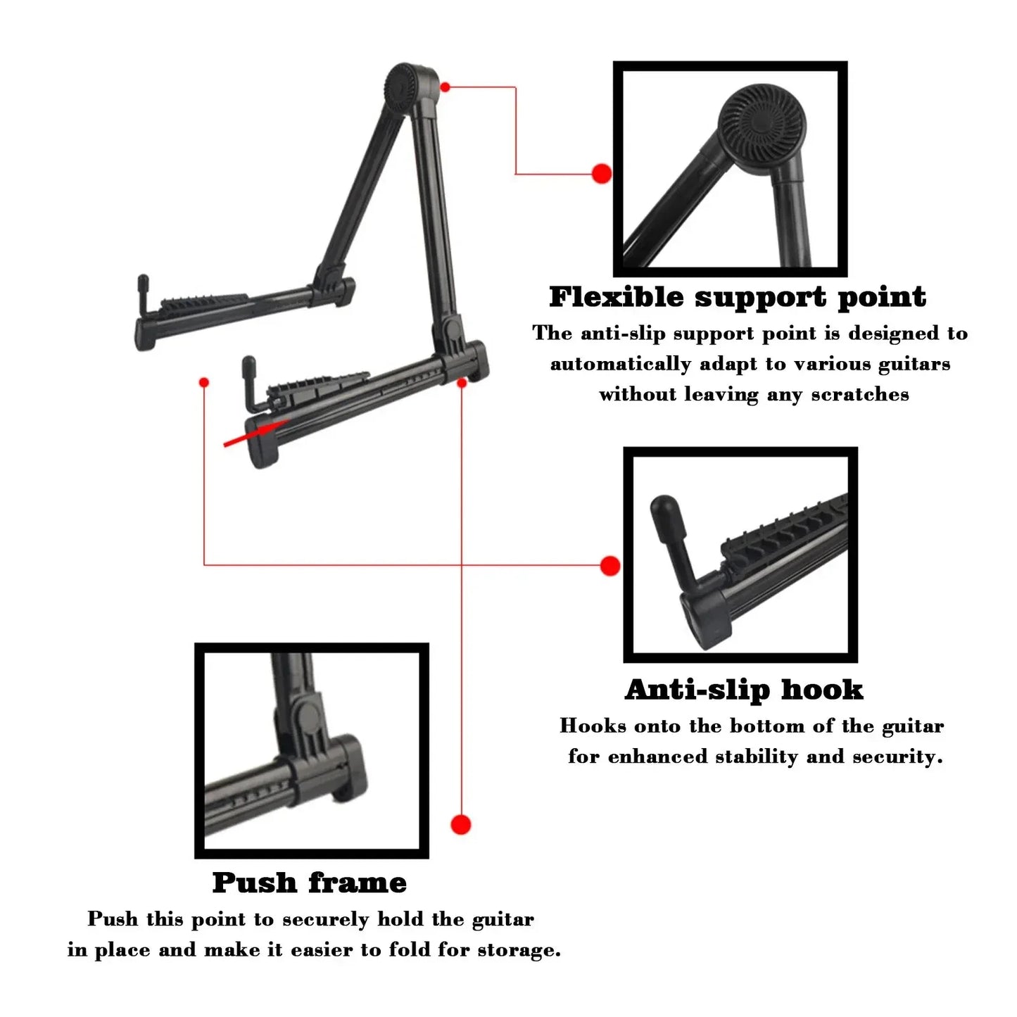 Miwayer Guitar Stand Folding
