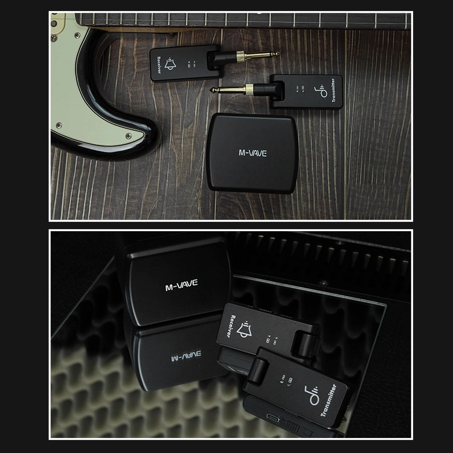 M-VAVE WP-8 2.4G Wireless Guitar System Electric Guitar Receiver